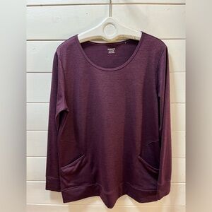 TOAD&CO  Long Sleeve Pocket Top Size XL